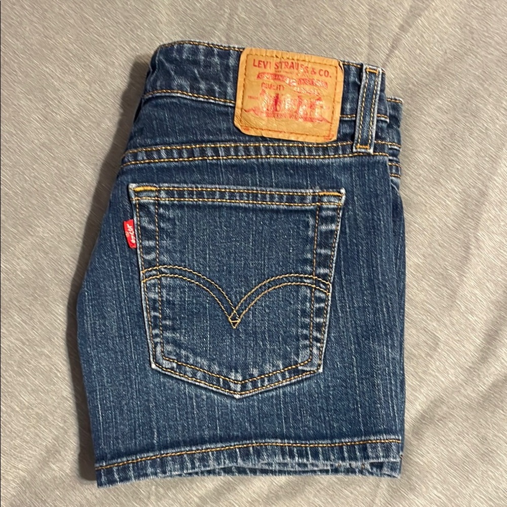 Levi's Classic Blue Jean Shorts